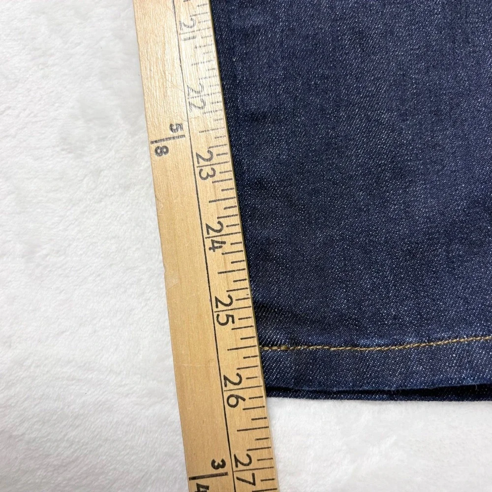 SENE Studio Mens Japanese Denim Dark Wash Straight Leg Jeans Custom 36x26